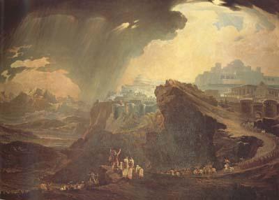 John Martin Joshua Ordering the Sun to Stop in its Course (mk10) Germany oil painting art